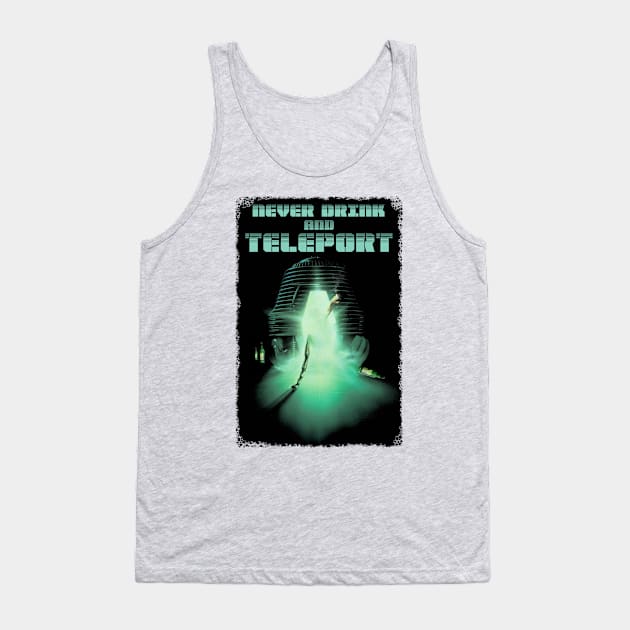 Drinking and Teleporting Tank Top by TenomonMalke